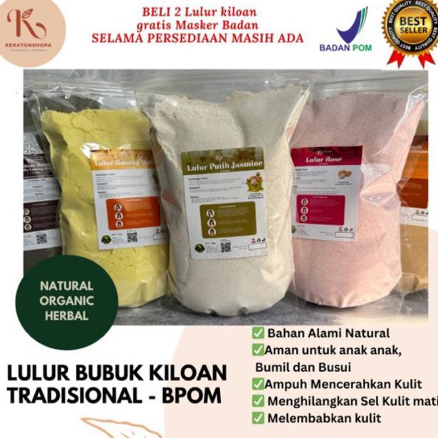LULUR KILOAN / LULUR TRADISIONAL/ BEDDA LOTONG/ SCRUB BADAN/ PEMUTIH KULIT