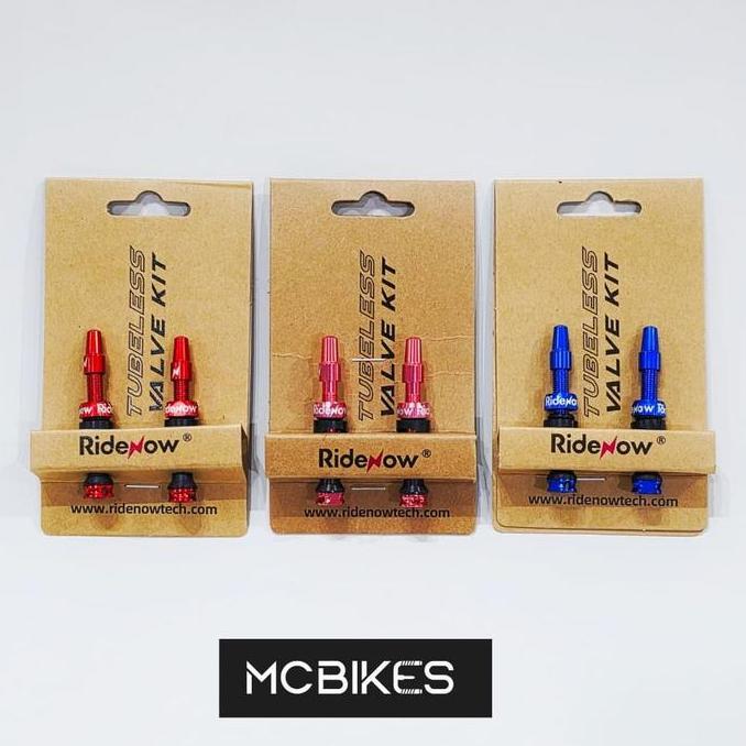 Ridenow Tubeless Valve Kit - Presta Valve