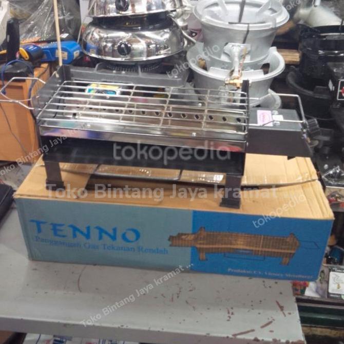 Miliki Panggangan Gas Tenno/Bakaran Gas Tenno Typee Pg-40Ap-Tr Kaki Pendek