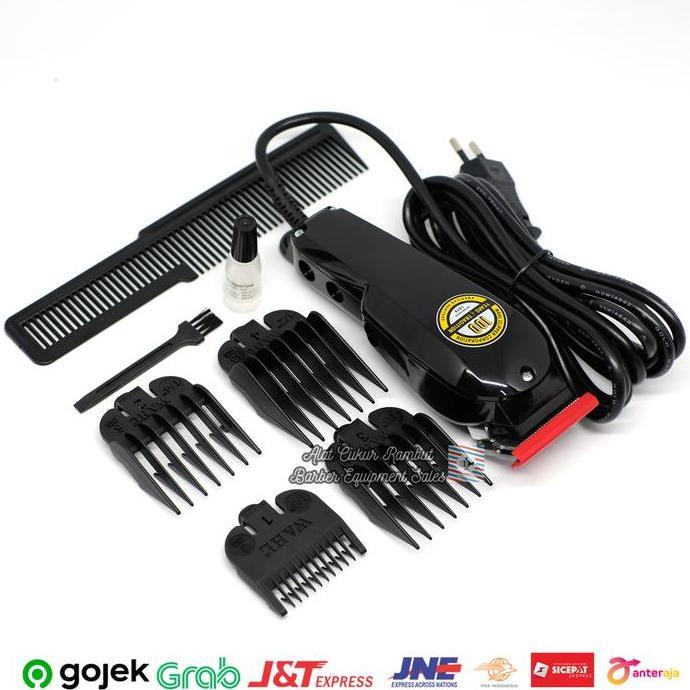 Alat Cukur Wahl Original Wahl Super Taper Black Special Edition Mesin Sisir