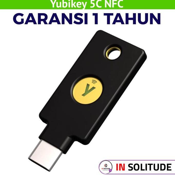Yubikey 5C NFC USB-C Yubico Two Factor Authentication