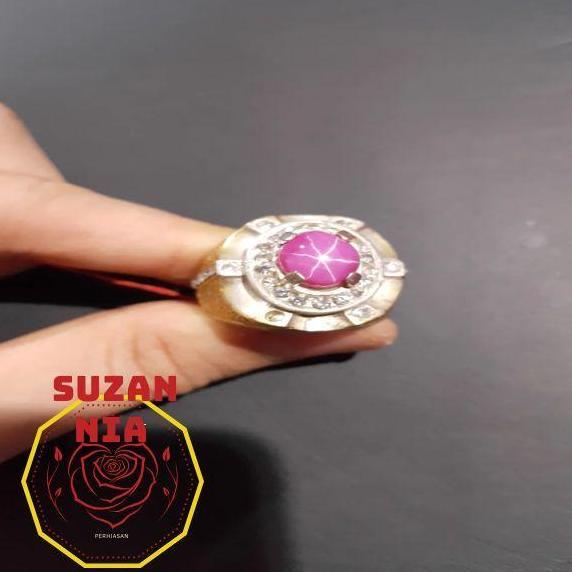 Grosir Pinkish star ruby antik Terkeren
