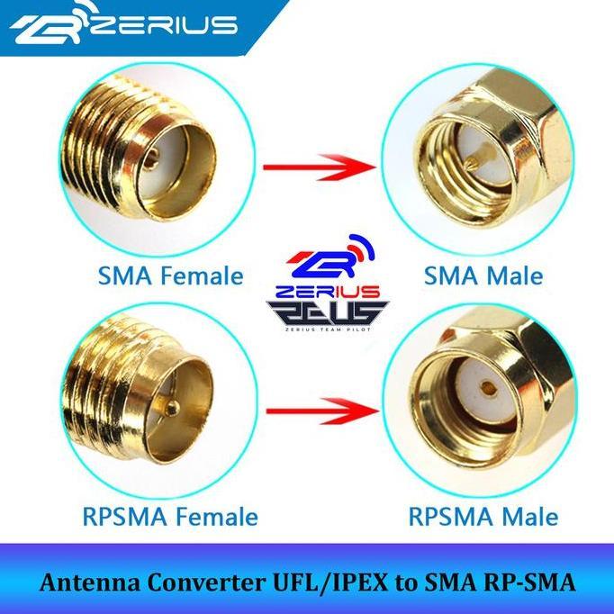 New- Pigtail Antenna Converter IPEX UFL to SMA RP-SMA Female