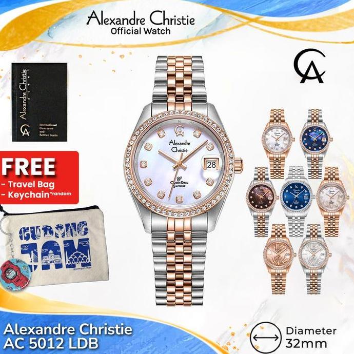 Alexandre Christie AC 5012 LD | Jam Tangan Wanita