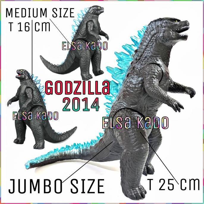 FIGURE GODZILLA 2014 MAINAN MONSTER KAIJU MOVIE