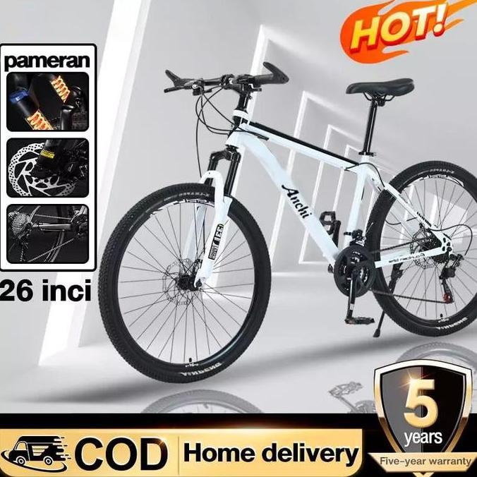 sendikoseller - Anchi Sepeda Gunung 24-27.5 Inci Cocok Rider 155-190cm Garansi 5 Tahun