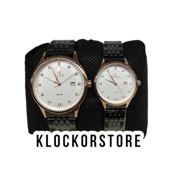 Jam Tangan Alfa 88170 Rantai Tanggal Orinal Waterresistant