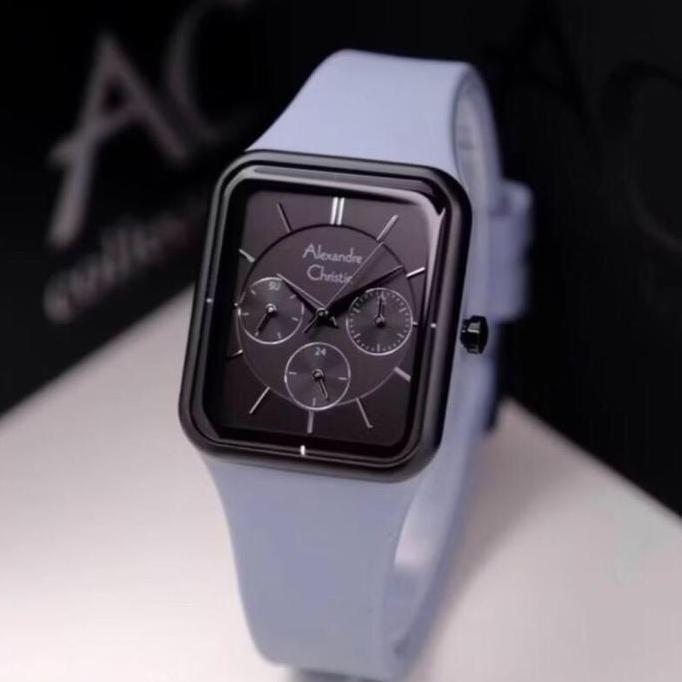 AC 2744CF JAM TANGAN WANITA ALEXANDRE CHRISTIE 2744BF / AC 2744 RUBBER [ORINAL]