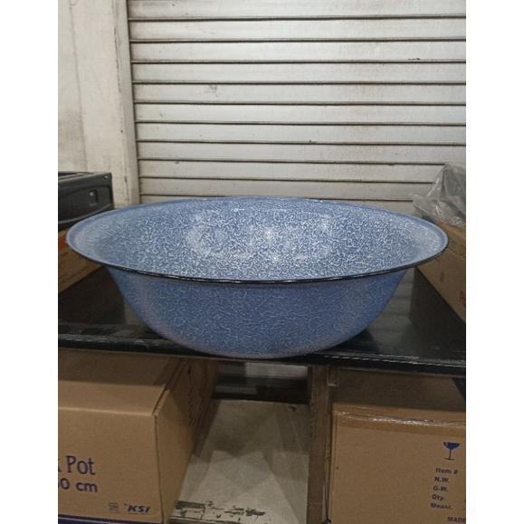 Waskom / Baskom Blirik 60 Cm 40 liter merk timbangan enamel Jumbo Besar baskom