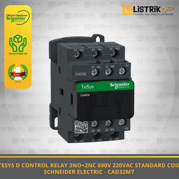 Schneider Auxiliary Contactor - Cad32M7 Restock