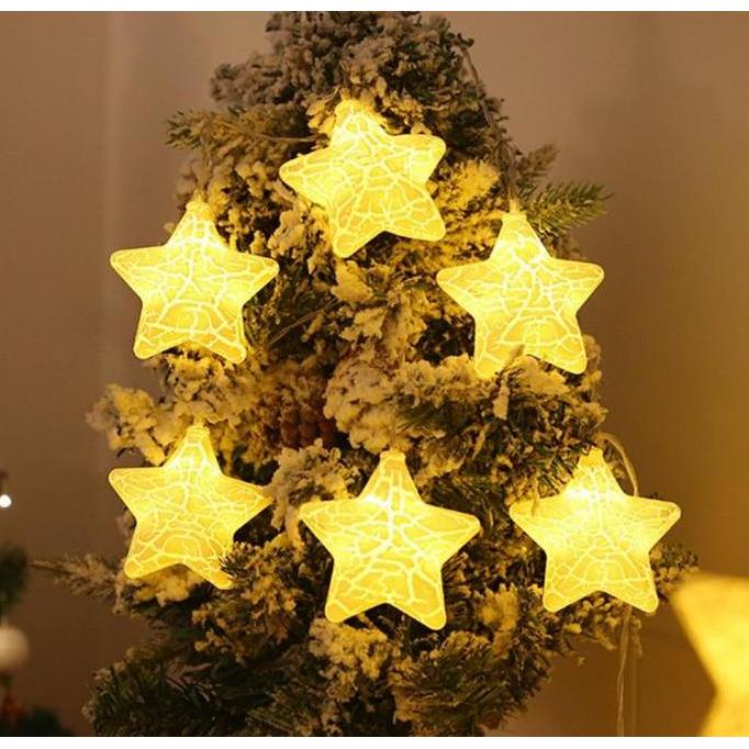 Lampu Hias LED Kualitas 28 Bintang Besar - Lampu Natal - Lampu Bintang - Dekorasi Natal