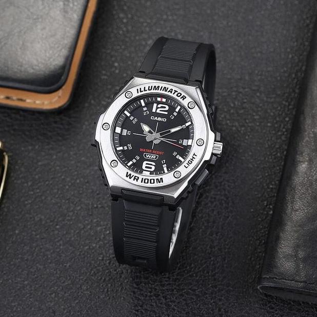 Casio MWA-100H-1AVDF / Casio MWA 100H 1A Orinal & Garansi