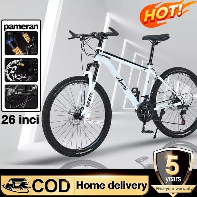 sendikoseller - Anchi Sepeda Gunung 24-27.5 Inci Cocok Rider 155-190cm Garansi 5 Tahun