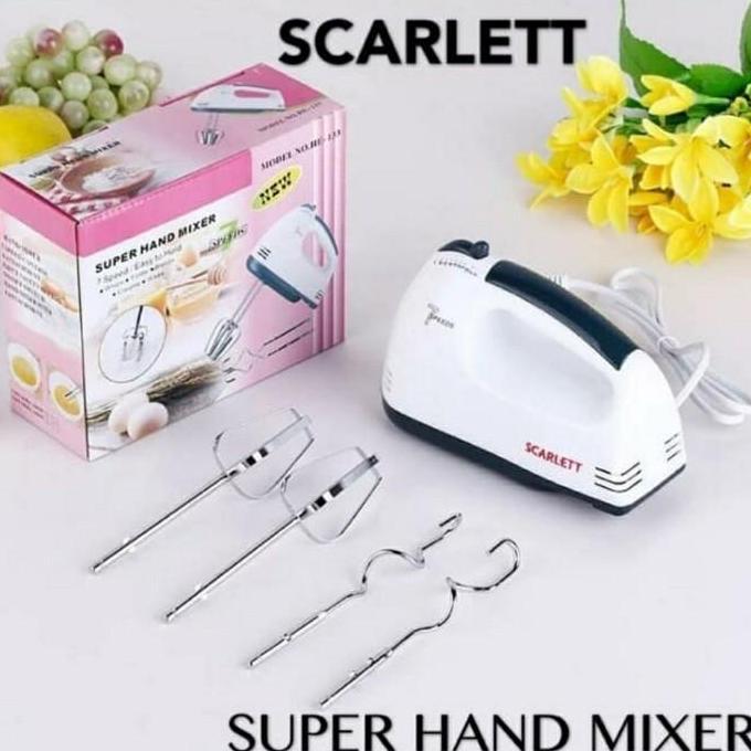SUPER HAND MIXER PENGOCOK TELUR KUE / MIXER TANGAN ELEKTRIK [terbaik]