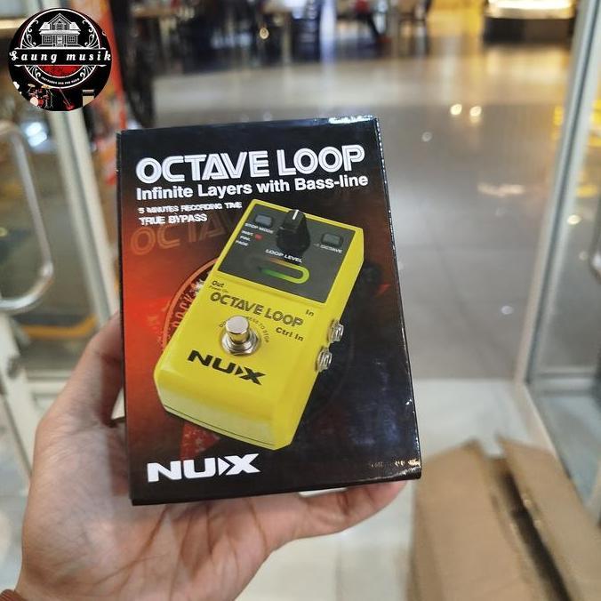 EFEK LOOPER NUX OCTAVE LOOP NEW ORIGINAL DAN TERPERCAYA