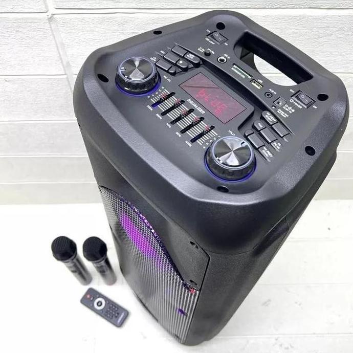 Terlaris Portable Noise Gi New Duble Original Speaker 8 Inch X2 Bluetooth