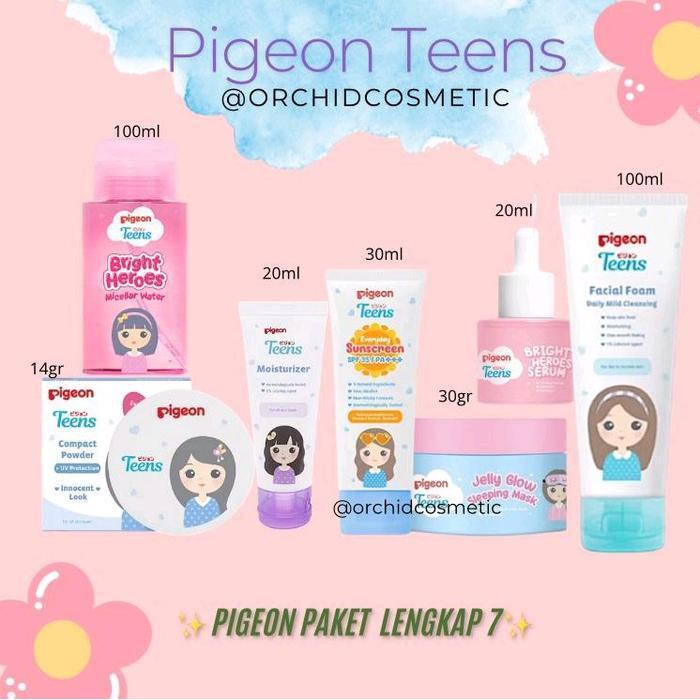 Pigeon Paket Skincare Remaja/Skincare Pencerah Remaja
