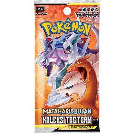 Kartu Pokemon Koleksi Tag Team GX Set B - AC3b Booster Pack Kode 987