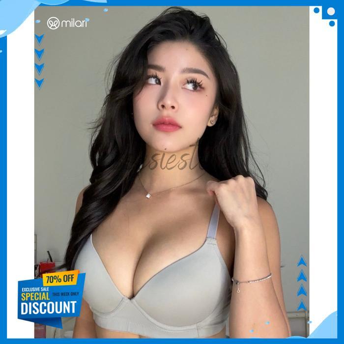 MILARI BLIND BOX DAILY BRA TANPA KAWAT, WARNA RANDOM ISI 5PCS/BOX, KUALITAS EXPORT KOREA HIGHT QUALI