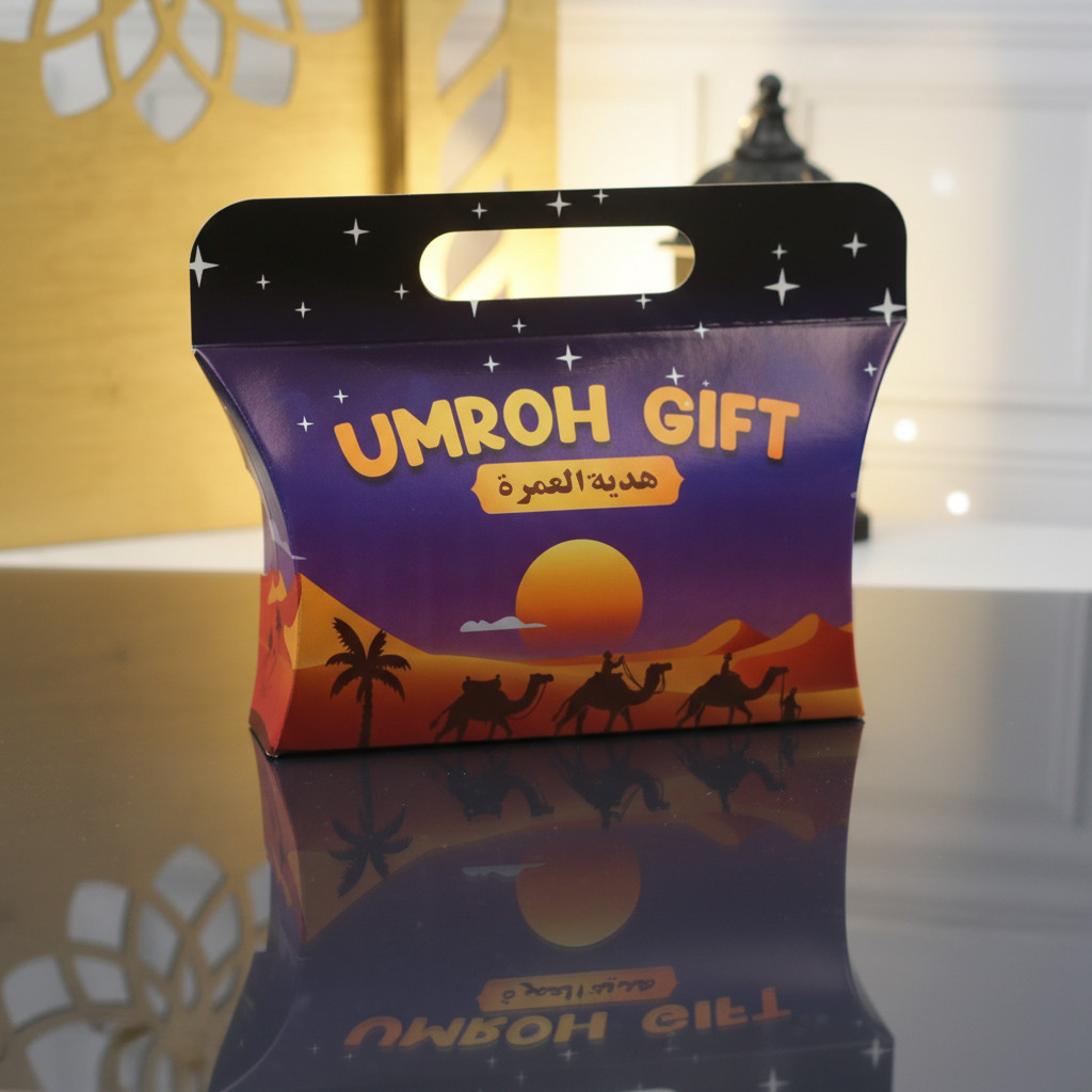 Paket Umroh Gift Full Color Premium | Souvenir Umroh | Hampers Umroh Unik | Oleh Oleh Umroh