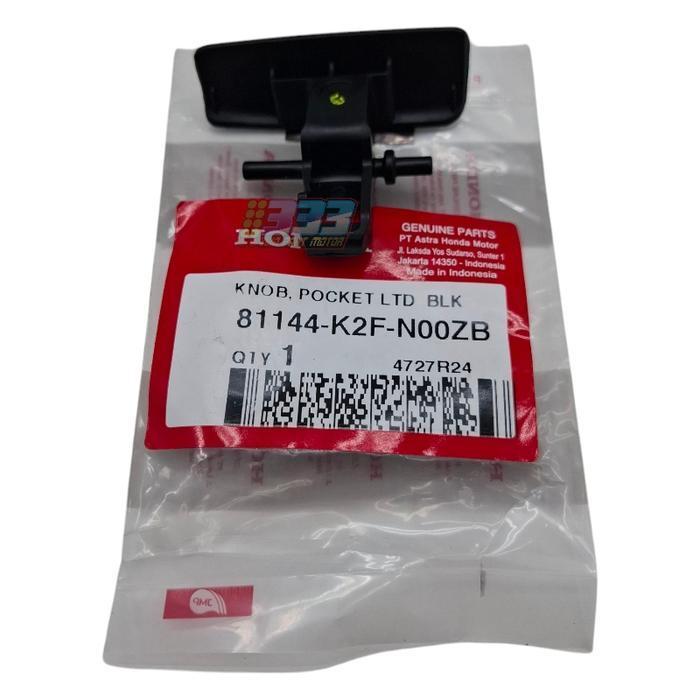 KNOB POCKET TOMBOL PEMBUKA TUTUP LACI SCOOPY NEW 2021 PRESTIGE ORIGINAL 81144K2FN00ZB