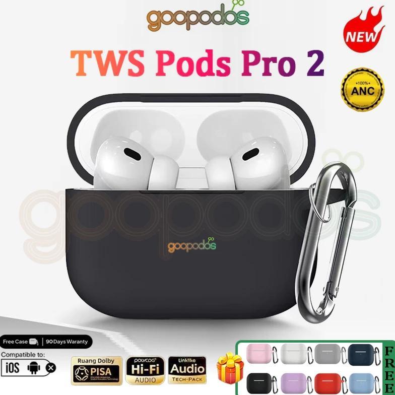 HOT PRODUCT HOT DEALS Goopodos TWS ANC Pods Pro 2 Pods Gen4 Earphone bluetooth headset iP + Free Pre