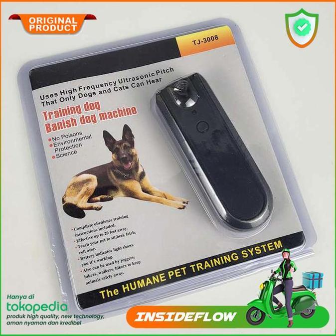 BERKUALITAS Alat Penjinak/Pengusir Anjing Ultrasonic Dog Repeller Training