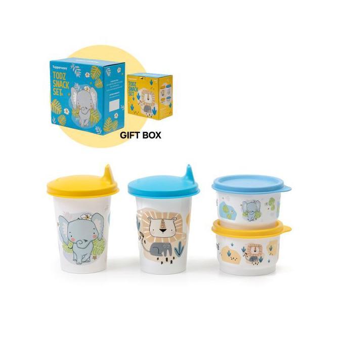 TUPPERWARE TERBARU  TODZ SNACK TUPPERWARE/TEMPAT MAKAN BAYI/TEMPAT MAKAN ANAK