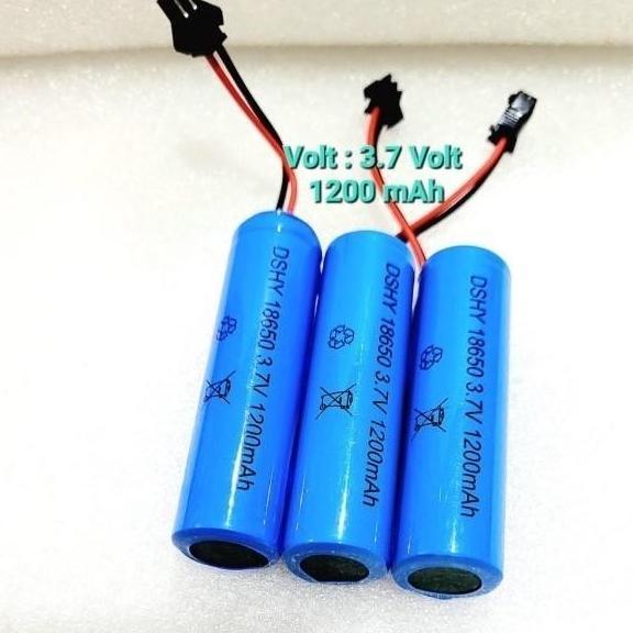New- Baterai Charger mobil Remote Control RC Li-Ion 18650 1200 mAh 3.7 Volt