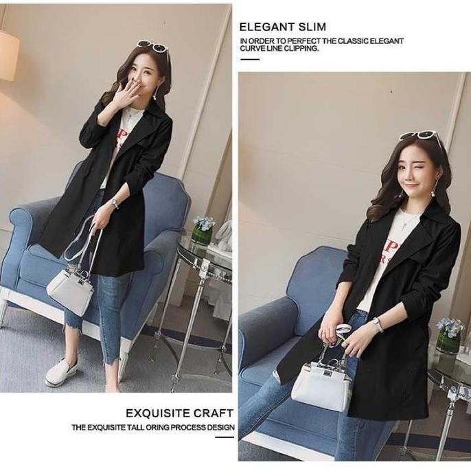 Susana ID KOREAN LONG BLAZER D124