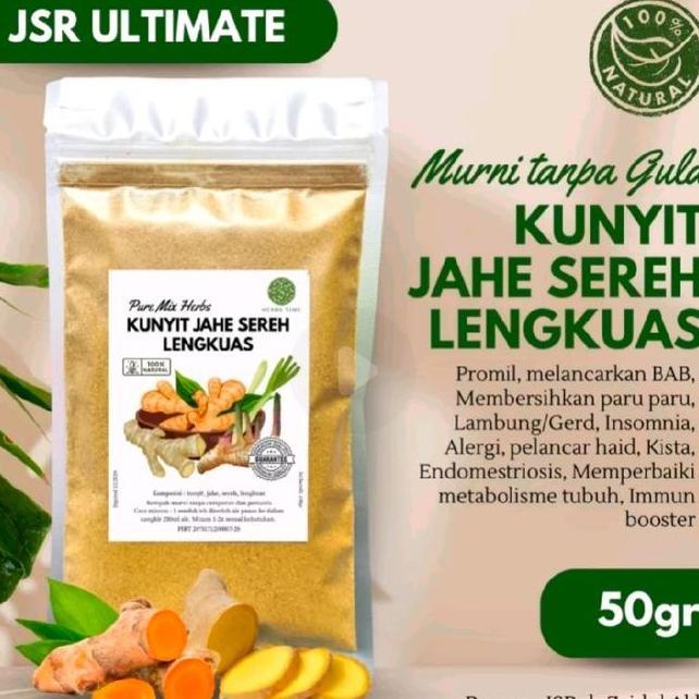 Jsr Kunyit Jahe Sereh Lengkuas