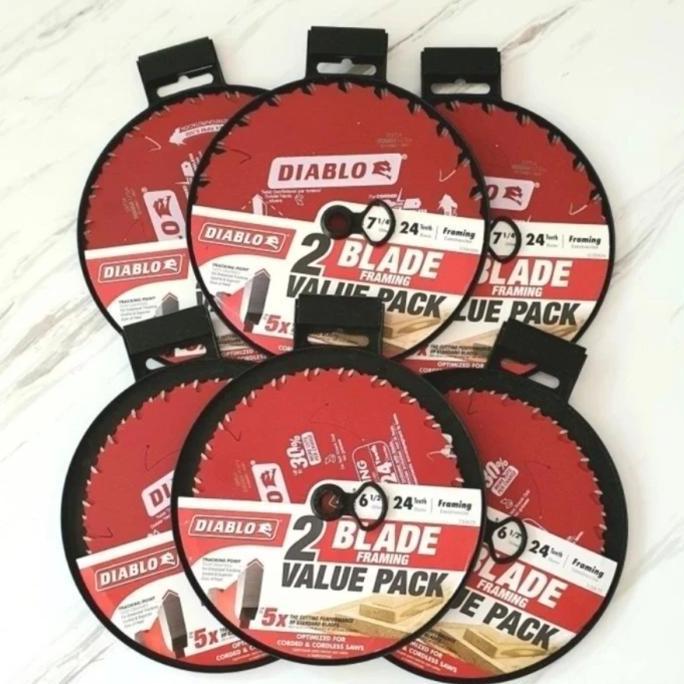 Sale Diablo Saw Blade 7 1/4 Inch Circular Saw Table Saw Mata Gergaji