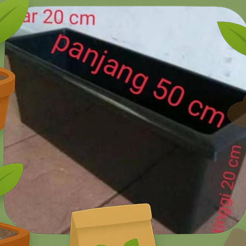 Pot Panjang 50Cm. Pot Panjang. Pot Tanaman