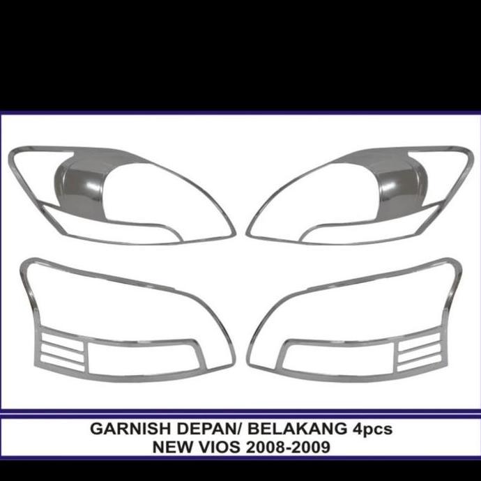 Garnish Garnis Lampu Depan Belakang New Vios Gen 2 2008 2009 2010 2011 Harga Khusus