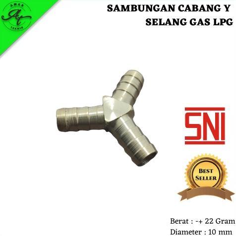 Sambungan Cabang Y Selang Gas Lpg Eksklusif