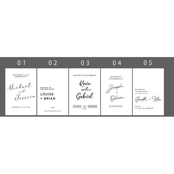 Murah Custom Acrylic Welcome Sign Acrylic Hitam | Welcome Sign Akrilik