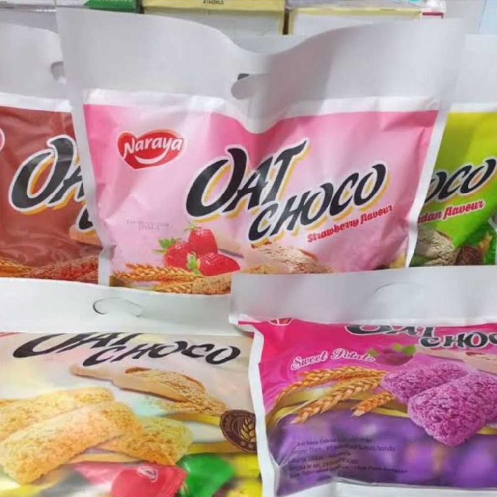 NARAYA Oat ChocoRio Choco ALL Varian Cookies Crumbs Salted Caramel 400 gram 320g