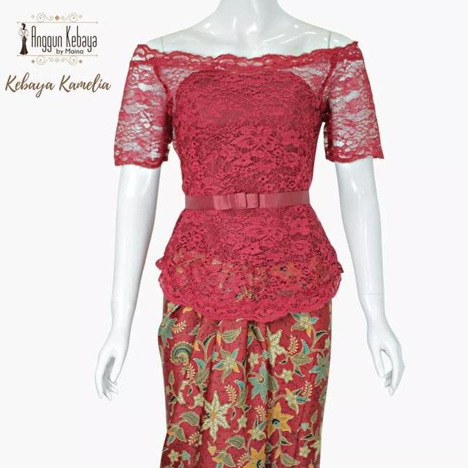 ANGGUN KEBAYA - Kebaya Kebaya Kamelia | Brokat Sabrina | Kebaya Wisuda | Kebaya Brukat ABG | Kebaya 