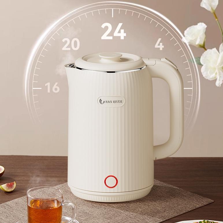 big promo new han river 2.5l teko listrik teko pemanas air listrik 304 stainless