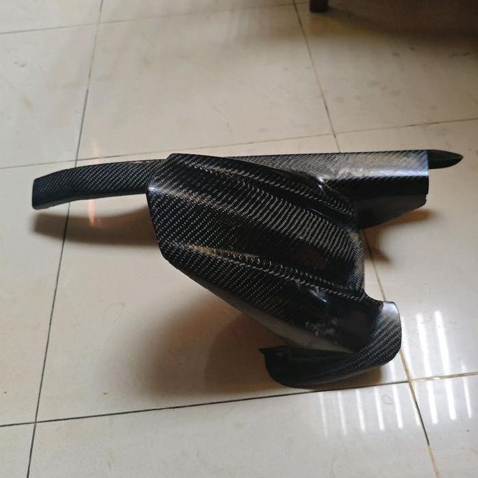 Hugger Arm R25 Old Carbon Kevlar Asli Tutup Rantai Second Bekas Copotan Yamaha R25 Siap Kirim
