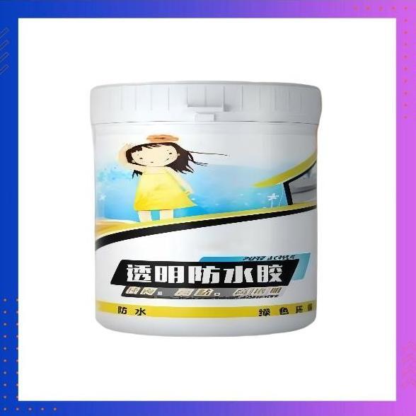Promo YBL Paint Lem Anti Bocor Rembes Waterproof Coating 500g dengan Sikat - BV-03 Pelindung Transpa