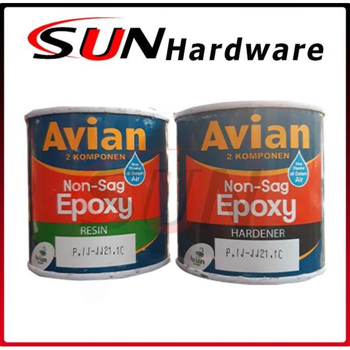 Promo Lem Epoxy Non Sag Avian 3.2 Kg Set 2 Komponen kayu Besi logam Kaca Diskon