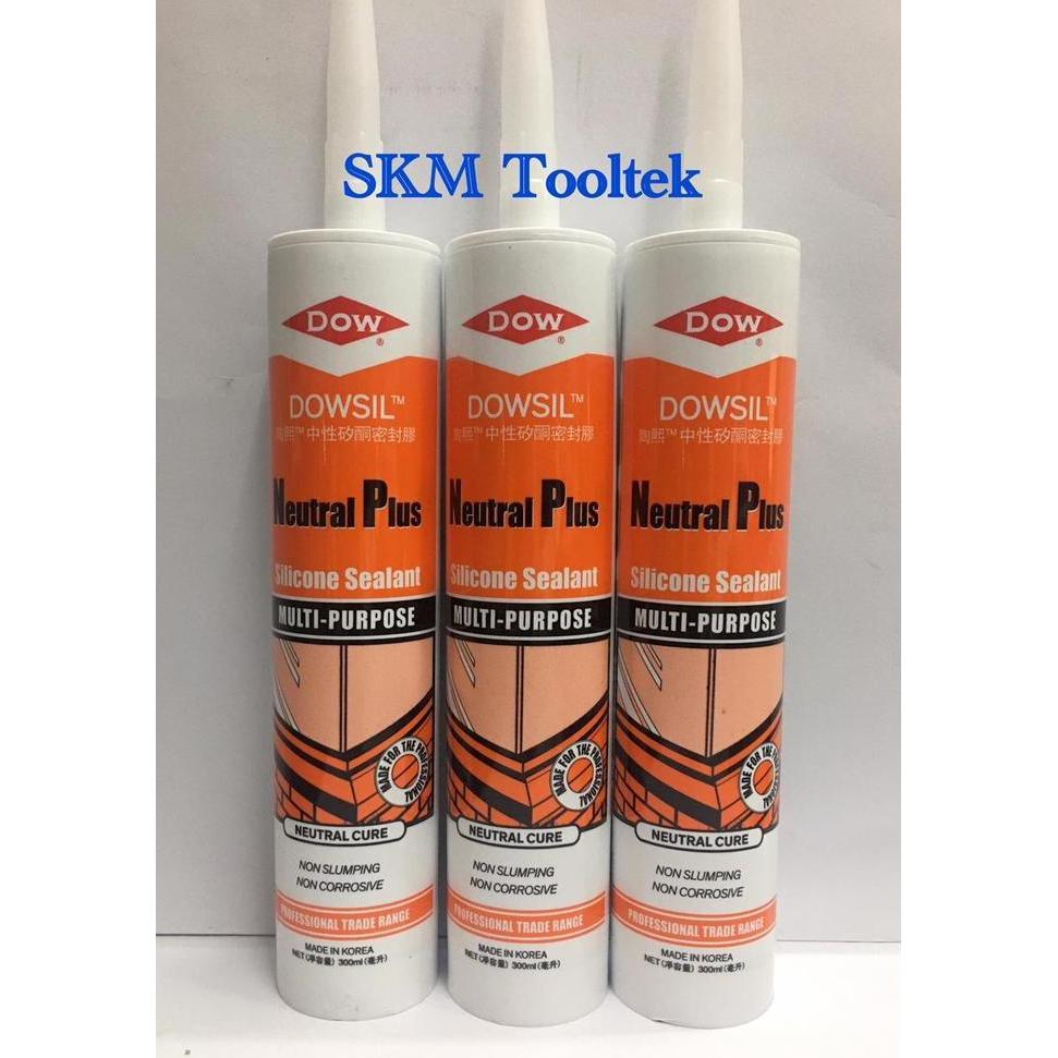 Promo Dowsil Neutral Plus/Silicone Sealant/Lem Kaca Neutral Dow Corning Diskon