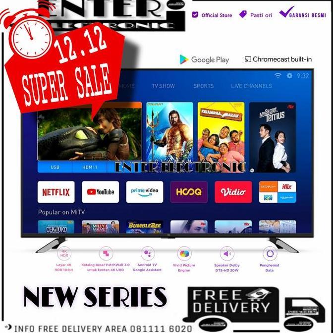 Terlaris Xiaomi Mi Tv 4 55 Inch - Tv Led Smart Android Tv 55 Inch Uhd 4K Hdr