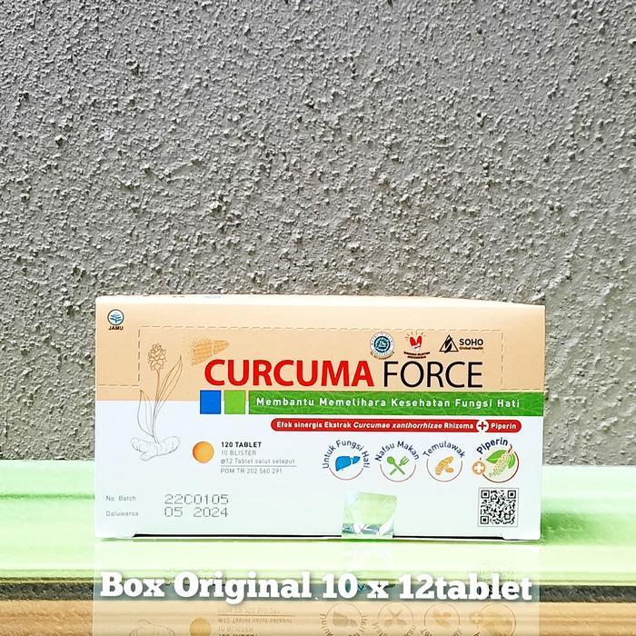 curcuma force tablet box