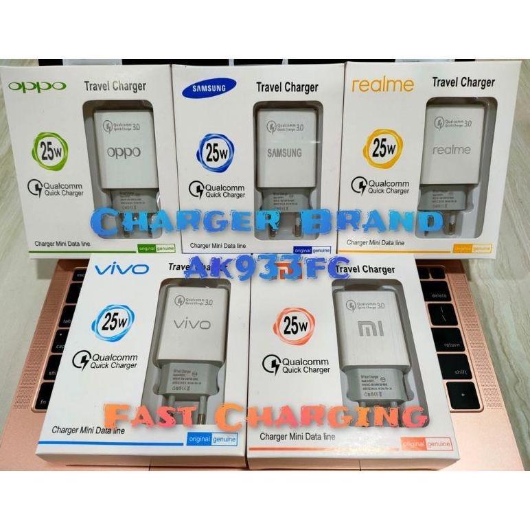 QualityTerbaik- [Kita] Tc Travel Charger AK-933-FC 25W Fast Charging Micro Usb & Type-C