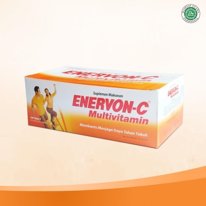 ENERVON-C TABLET MULTI VITAMIN 1 BOX ISI 25 STRIP @ 4 TABLET