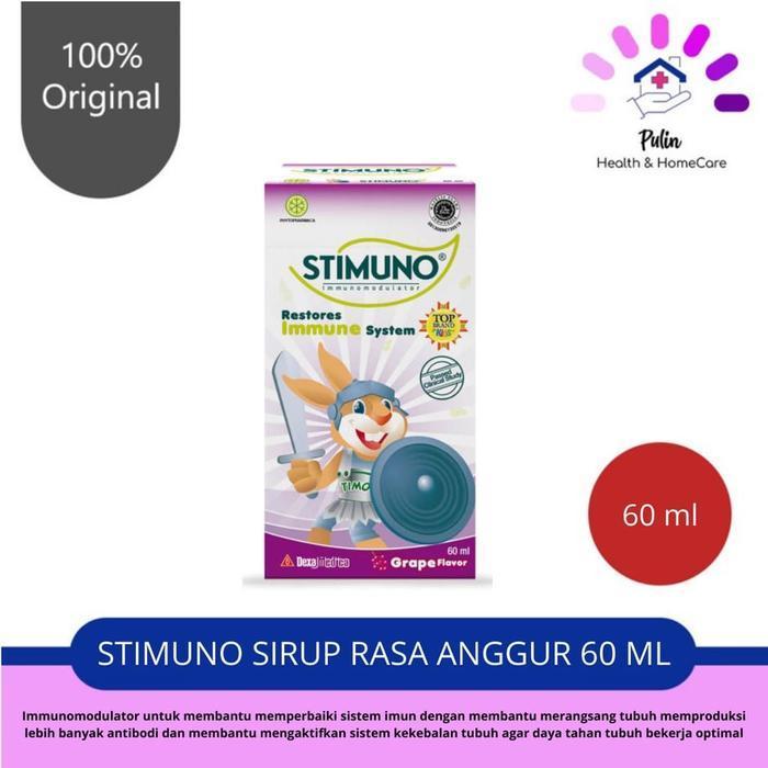 Stimuno Sirup Rasa Anggur / Vitamin Daya Tahan Tubuh