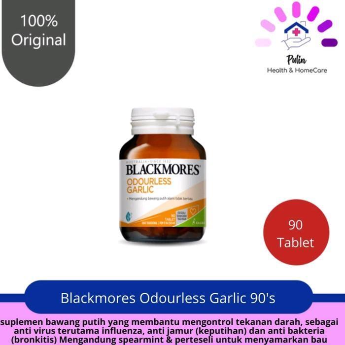 Blackmores Odourless Garlic / Jantung, Darah Tinggi, Kolestrol