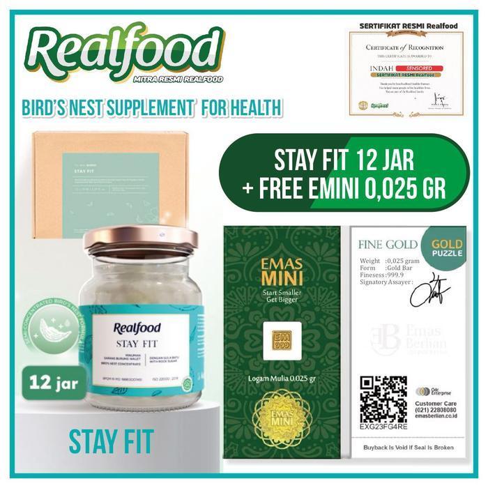 Realfood Stay Fit Semi Concentrated Bird's Nest